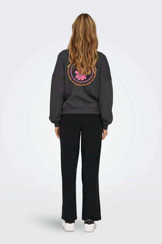 ONLY™ - Pullover dunkelgrau