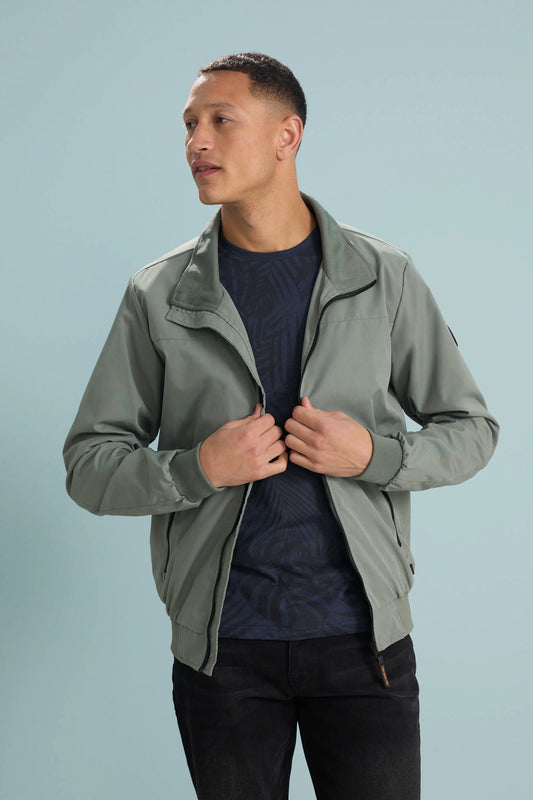 JackVille™ Jacke grau-grün