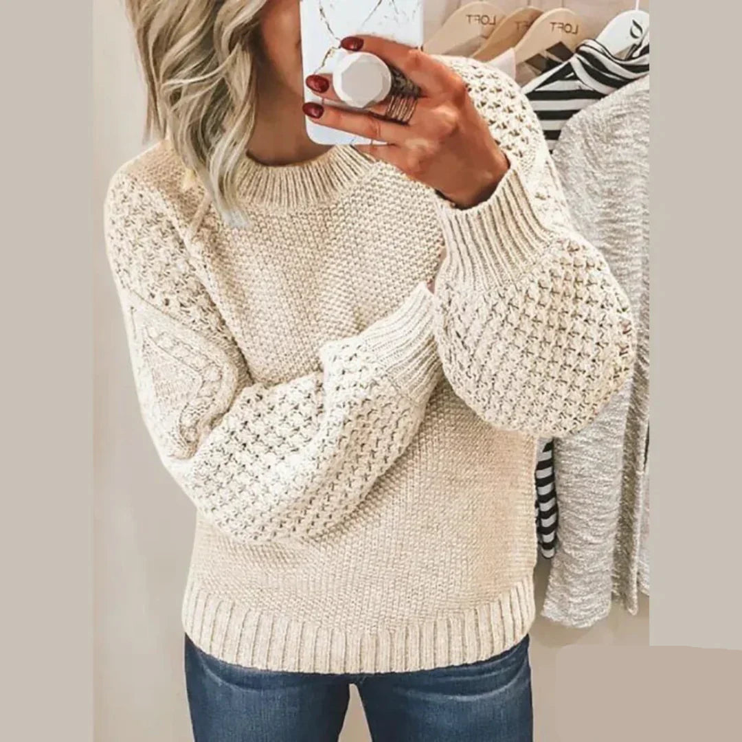 LILLY™ Damen Strickpullover